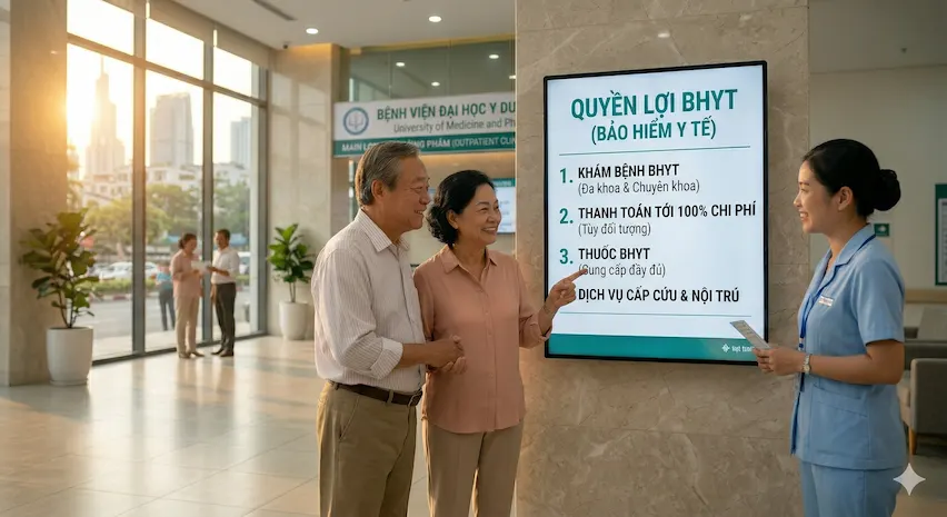 Quyền lợi bảo hiểm y tế 2026